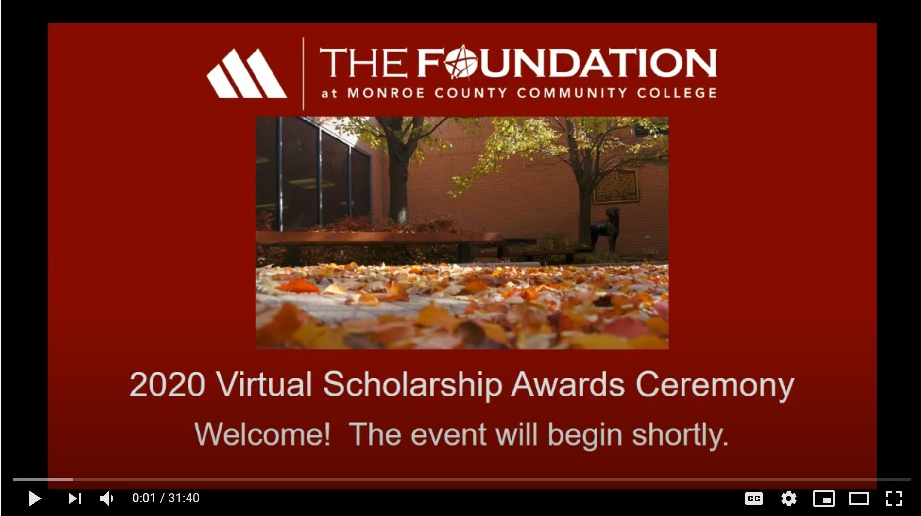 Fulfilling Dreams Through Scholarships - Virtual Ceremony | Monroe ...